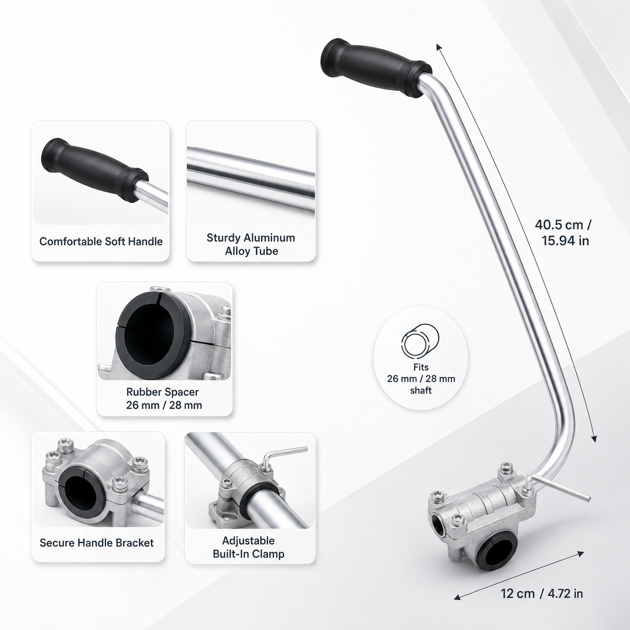 TRIMARO™ BACK-SAVER TRIMMER HANDLE