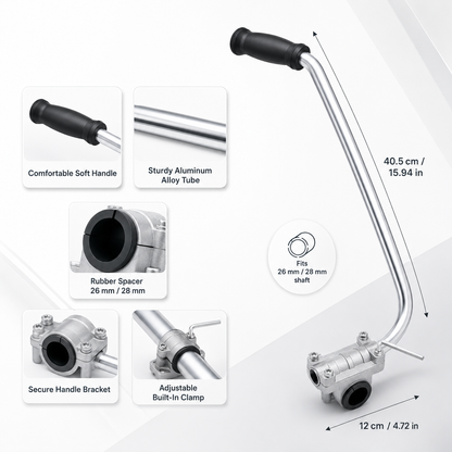 TRIMARO™ BACK-SAVER TRIMMER HANDLE